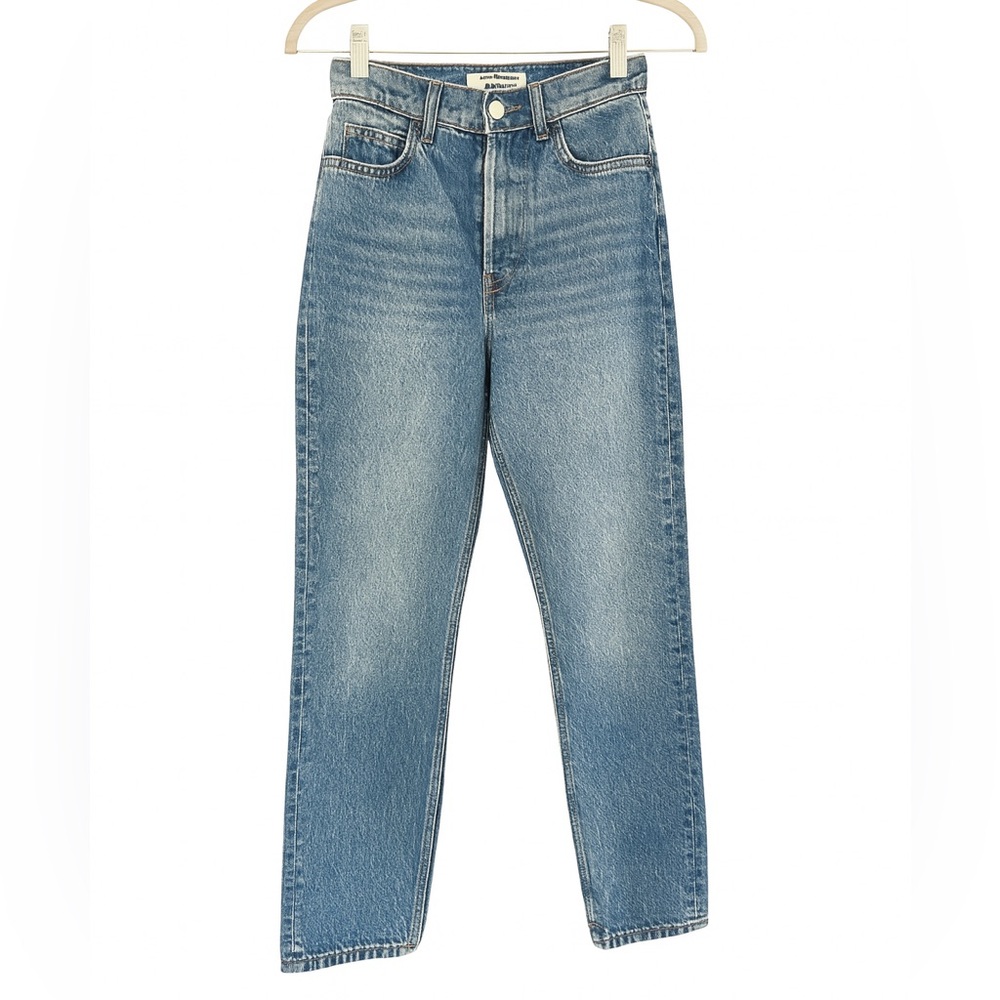 Reformation Light Blue Straight Jeans